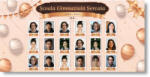 Personal Banner pentru absolvire cu fotografii - Light gold Dimensiunea bannerului: 130 x 65 cm