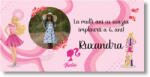 Personal Banner pentru ziua de naștere cu fotografie - Barbie Dimensiunea bannerului: 130 x 260 cm