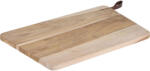 Home Styling Collection Tocator din lemn de tec cu agatatoare din piele (J11200240) Tocator