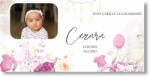 Personal Banner pentru botez cu fotografie - Girafă Dimensiunea bannerului: 130 x 260 cm