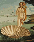 Ideyka Set pictura pe numere, cu sasiu, Nasterea lui Venus (detaliu) - Boticelli, 40 x50 cm (KHO4824) Carte de colorat