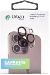 Urban Gadgets Folie sticla Camera Individual Urban Gadgets Sapphire pentru iPhone 15/15 Plus Negru
