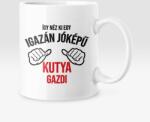  Így néz ki egy igazán jóképű kutya gazdi bögre (jokepu_kutya_gazdi_bogre)