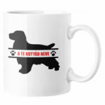  Cocker spániel egyedi neves bögre (cocker_spaniel_egyedi_neves_bogre)