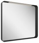 RAVAK Fürdőszoba tükör, Ravak Strip 900 Led világítással fekete (X000001572)