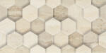 Paradyz Csempe, Paradyz Classica Sunlight Stone Beige dekor Geometryk 30x60cm