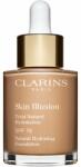 Clarins Skin Illusion Natural Hydrating Foundation világosító hidratáló make-up SPF 15 árnyalat 108, 5W Cashew 30 ml