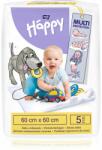 Bella Baby Happy SIze L eldobható pelenkázó-alátétek 60x60cm 5 db - notino
