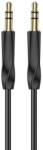 BOROFONE Cablu Audio 3.5mm - 3.5mm Borofone BL16, 1m, Negru - evomag