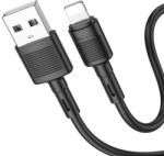 hoco. Cablu Date si Incarcare USB-A - Lightning HOCO X83 Victory, 18W, 1m, Negru - evomag