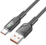 hoco. Cablu Date si Incarcare USB-A - USB-C HOCO U120, 100W, 1m, Negru - evomag