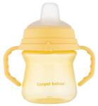 Canpol Babies FirstCup Cup pentru bebeluși, cu gura de silicon 150ml galben 56/614_yel