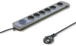 Qoltec 6 Plug 1,8 m Switch (50165)