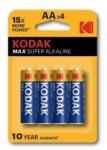 Kodak Baterii Kodak MAX AA 1, 5 V Baterii de unica folosinta
