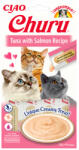 Inaba Foods Churu Recompensa Cremoasa cu Ton si Somon - shop4pet