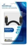 MediaRange MRCS159 DisplayPort - DisplayPort Kábel 2m - Fekete (MRCS159) (MRCS159)