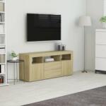 vidaXL sonoma tölgy színű forgácslap TV-szekrény 120 x 30 x 50 cm (801817) - pepita
