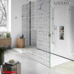 AREZZO design premium üvegfal AVELLIO Clear Glass Black 1200x2000 AR-AV120200CB (AR-AV120200CB)