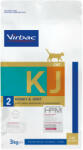 Virbac Kidney & Joint 2 Cat 3kg - vesekímélő és ízületeket támogató macskatáp