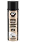 K2 | Alvázvédő spray rücsi, kavicsvédelem - fekete 500ml