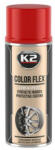 K2 COLOR FLEX - Gumi festék / fújható fólia spray - piros 400 ml