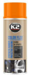 K2 COLOR FLEX - Gumi festék / fújható fólia spray - narancs 400 ml