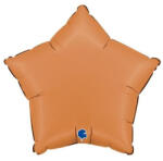 Balloons4party Balon folie stea caramel 46 cm