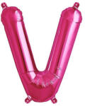 Balloons4party Balon folie litera V roz 40 cm