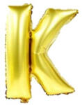 Balloons4party Balon folie litera K auriu 40 cm