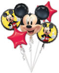 Amscan Anagram Buchet cu heliu 5 baloane folie Mickey Mouse Forever