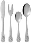 Ambition Junior Set tacamuri inox copii, 4 piese, model Printesa, Vica (320119) Tacam