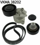 SKF Set curea transmisie cu caneluri SKF VKMA 38202 (VKMA 38202) - automobilus