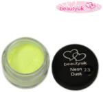 Beauty UK Eye Dust NEON matt szemhéjpúder Pigment - Zöld