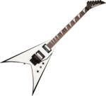 Jackson JS King V JS32 White with Black Bevels