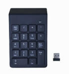 Gembird KPD-W-02 numerikus billentyűzet Laptop/PC Bluetooth Fekete (KPD-W-02)