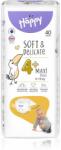 Bella Baby Happy Soft&Delicate еднократни пелени с каналчета Maxi Plus 9-15 kg 40 бр