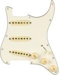 Fender Pre-Wired Strat Pickguard, Pure Vintage '59 w/RWRP Middle, Parchment 11 Hole PG