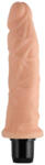 Lovetoy Real Feel - élethű vibrátor - 19 cm (natúr)
