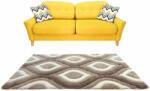 Budapest Carpet Belinda Art Shaggy Szőnyeg 3082 Beige (Bézs) 160x230cm (3082_beige_160x230)