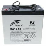 Ritar Power Baterie plumb-acid /pentru scaune cu rotile electrice/ (EV12-55) AGM 12V / 55Ah -229 / 138 /211 mm RITAR