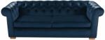 Bedora Oxford Chesterfield Kihúzhatós kanapé, 88x216x75 cm, 3 személyes,