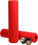 ESI Grips Extra Chunky vízálló szilikon szivacs markolat, 132x34 mm, piros
