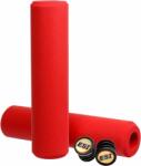 ESI Grips Racer's Edge vízálló szilikon szivacs markolat, 132x30 mm, piros