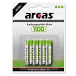 ARCAS Acumulatori 1100mAh Preincarcati 1.2V Ni-MH AAA R3 B4 (A0115159) Baterii de unica folosinta