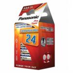 Panasonic Baterii AAA R3, blister 24 Buc. Panasonic PRO (A0115306) Baterii de unica folosinta