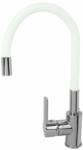SINK Quality Flex Mosogató Csaptelep - Rugalmas, Fehér/Króm (BFX-wh)