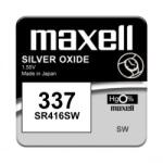 Maxell Baterii ceas oxid argint 337 SR416SW, 1 Buc. Maxell (BA000061) Baterii de unica folosinta
