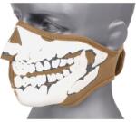 TM Mască din neopren TM 3D craniu - maro coiot