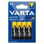 VARTA Baterii AA R6, blister 4 Buc. Varta Super Heavy Duty (A0115449) Baterii de unica folosinta