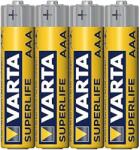 VARTA Baterii AAA R3, BULK 4 Buc. Varta Super Heavy Duty (A0115450) Baterii de unica folosinta